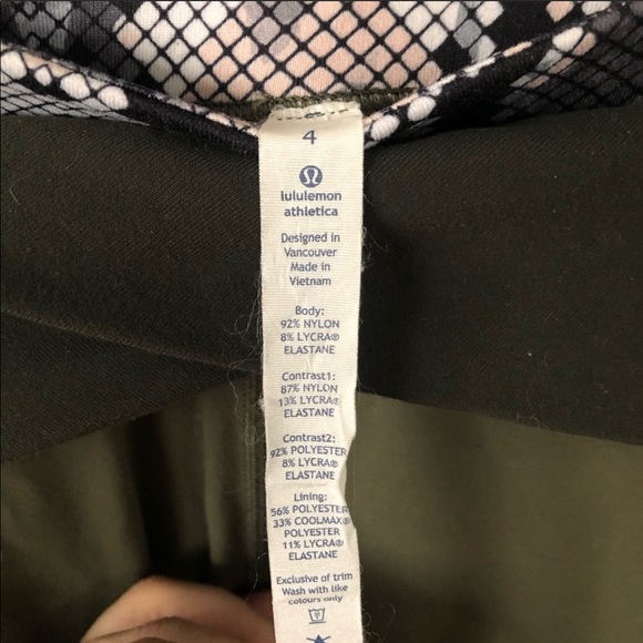 [Lululemon] Cropped Yoga Pants - Picture 5 of 5